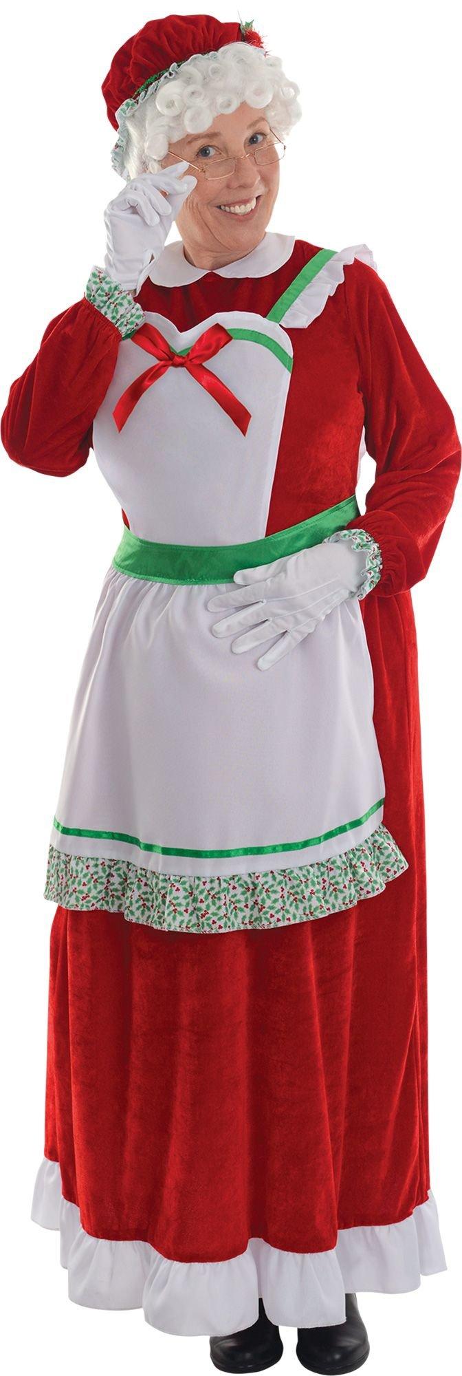 Adult Mrs. Santa Claus Costume Plus Size